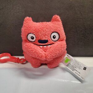 Plush Hasbro Ugly Dolls Lucky Bat w/Back Pack Clip Key Chain - 4.5" - 2019